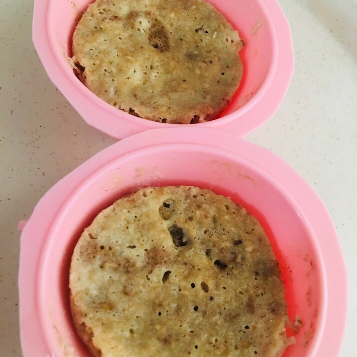 オートミールと豆腐のバナナスチームケーキ レシピ 作り方 By Natural Onizumama 楽天レシピ